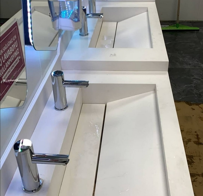 Fotoselli Musluk ve Sabun Verici